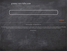 Tablet Screenshot of granny-sex-tube.com